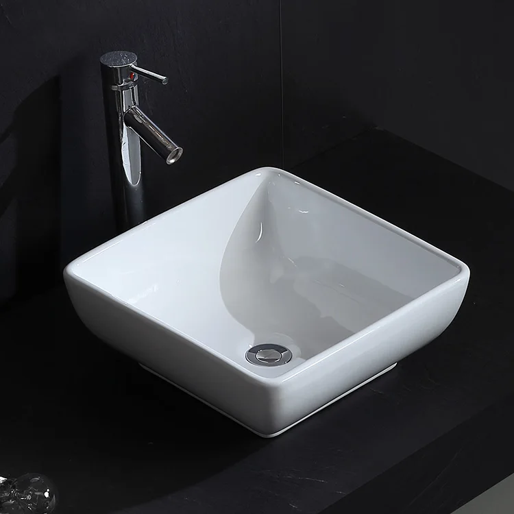 Wholesale Italian Design Solid Surface Vessel Contemporary Wash Washbasins Bathroom Sink Bathroom White Sinks Prices Basin