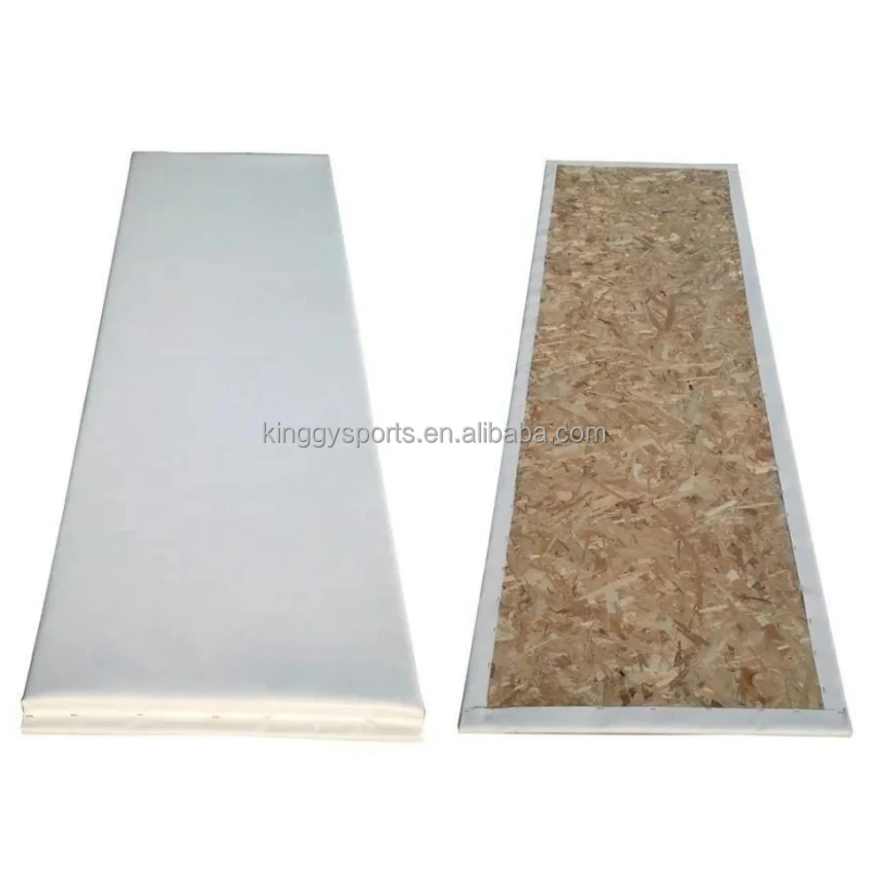 Kinggy removable track mounting flange wall padding protector wall pads for gymnasium walls ,martial arts school and gyms