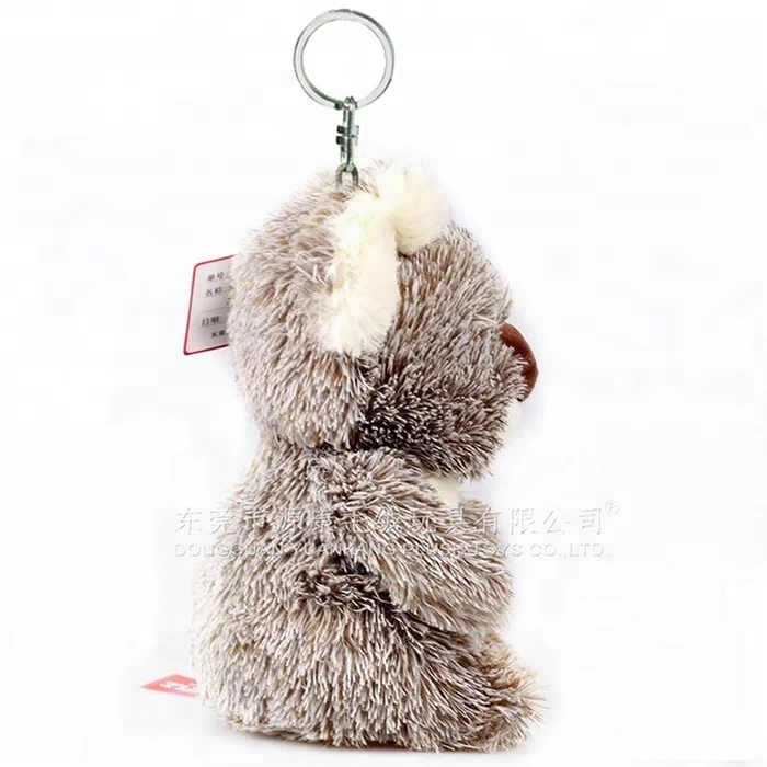 Wholesale promotional plush koala bear keychain