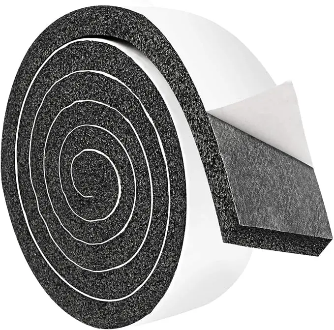 Foam tape Foam Tapes Self Adhesive Seal Strips Each Roll Weatherstrips High Resilience Weather Stripping Door Seals for Door