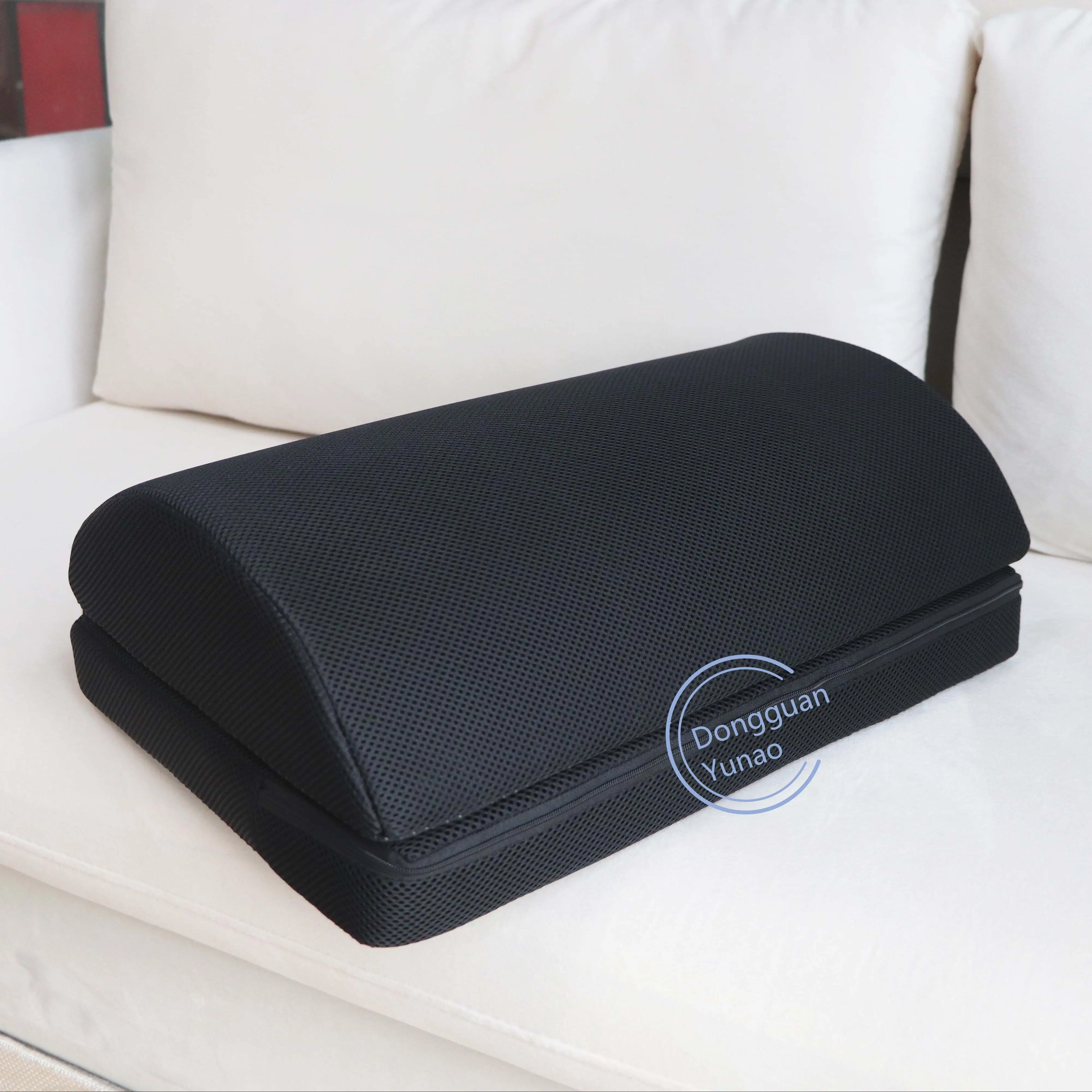 Hot Sale Memory Foam Knee Support Pillow Half Cylinder Leg Cushion Foot Rest Under Desk Memory Cushion