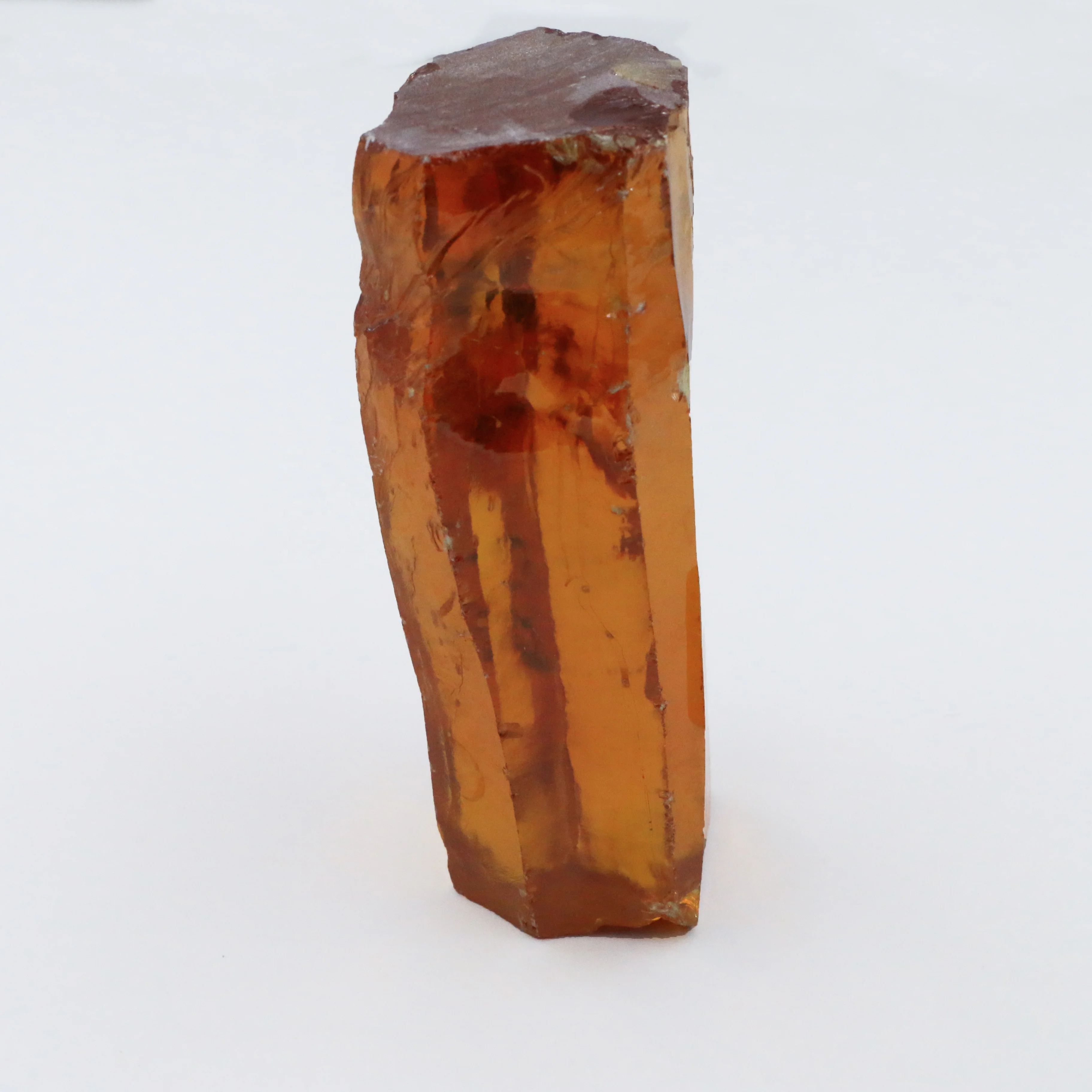 Hot Sale CZ Stone Raw Material Golden Yellow Rough Cubic Zirconia Stones