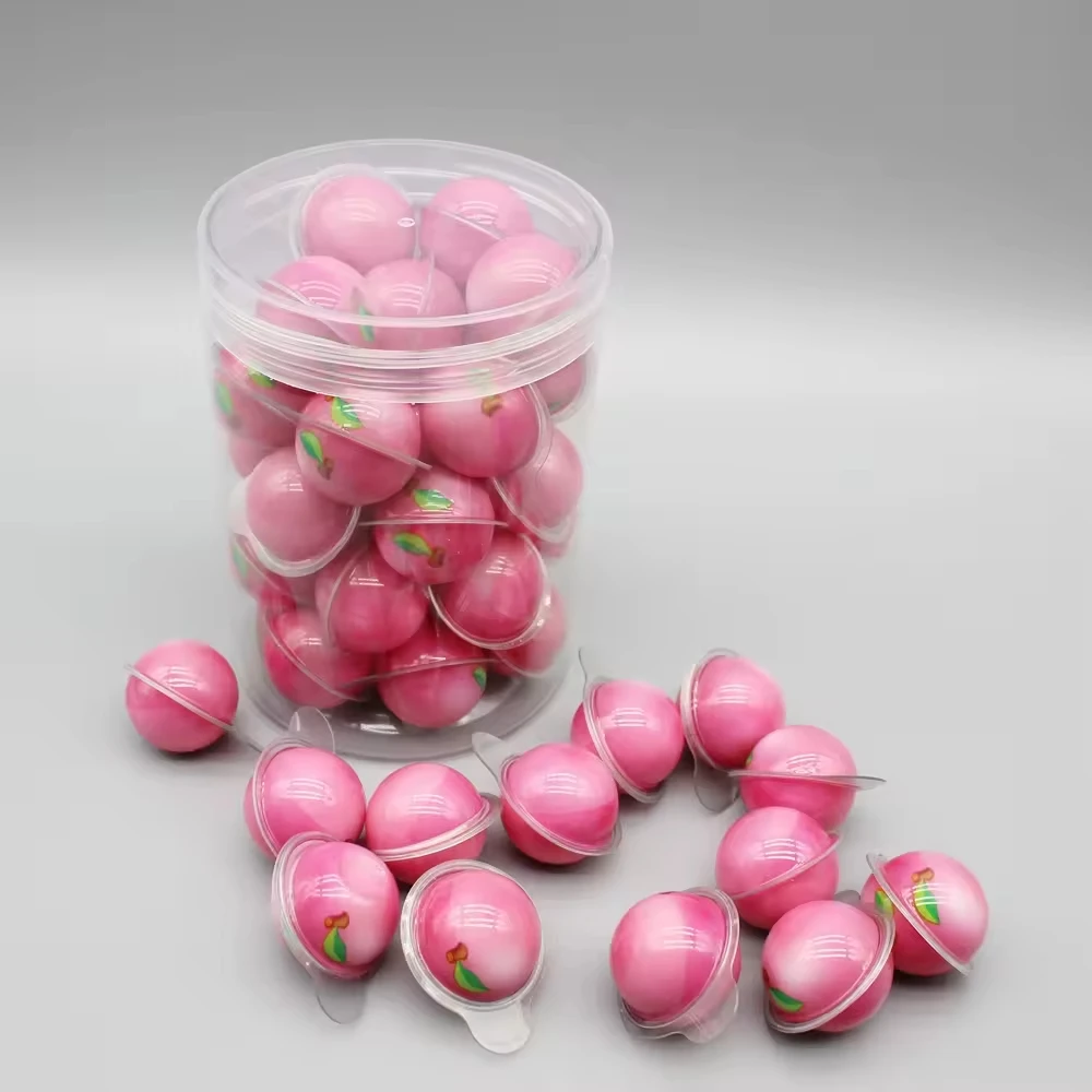 Hot Selling Soccer Gummy 4D Grapes Confectionery Jam Filled Gummy Soft Candy for Children and Kids