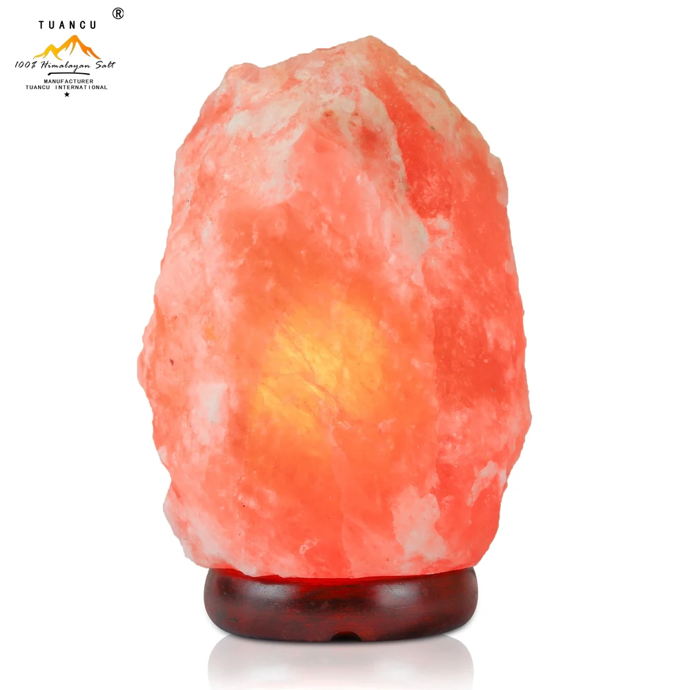 Original Himalayan Salt Rock Lamp (6-12 Lbs) For Healing | Made With Real Pink Salt!  Comes With UL Dimmer Switch