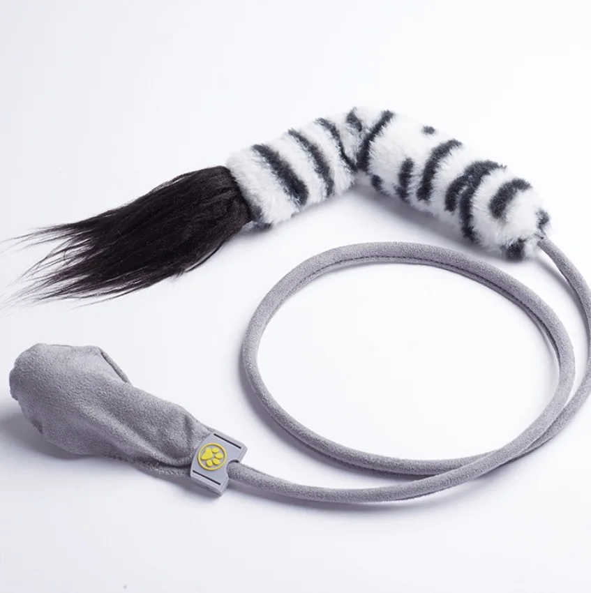 New Automatic Product Creative Cat Stick Simulation Beating Fish Interactive Pet Plush