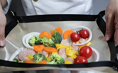 Easy Clean No Leak Fits Half Sheet Pans Non Stick Silicone Clear Baking Mat