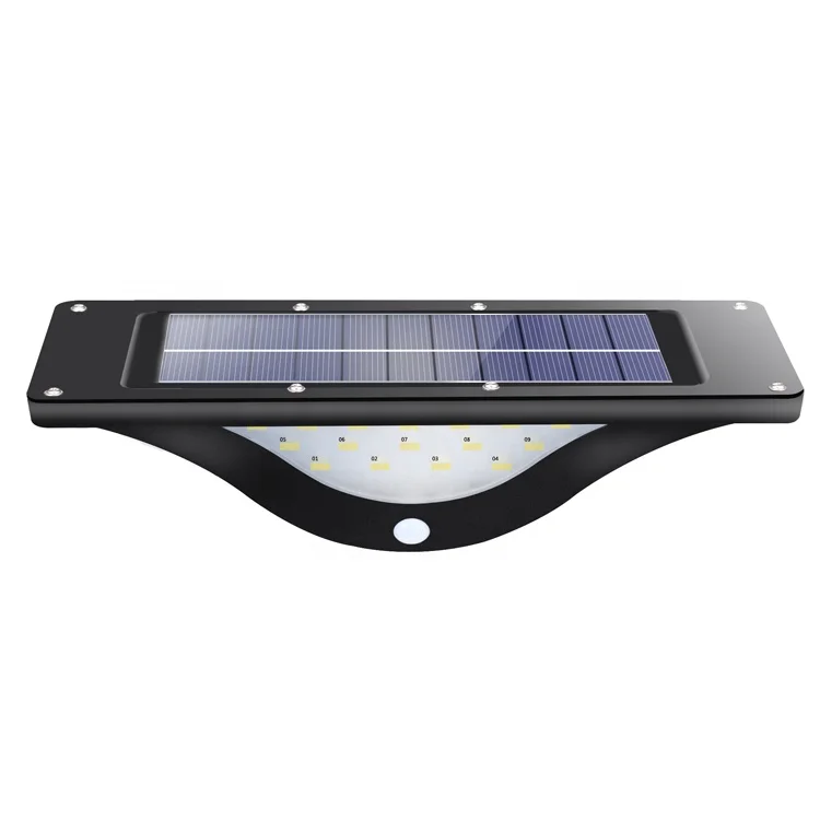 Пассивный инфракрасный датчик движения lamparas solares luz Солярис солнечных батареях настенный светильник для дома и улицы ландшафтное освещение СИД уличных фонарей, работающих на солнечных батареях, SL-820