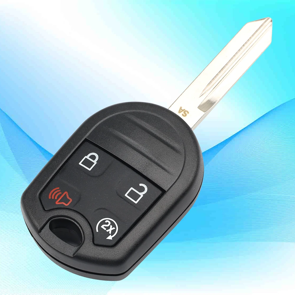 MS 3+1Button Car Remote Key FCCID CWTWB1U793 315MHZ with 4D63CHIP for Ford Edge Escape START Vehicle Replacement Blank Fob
