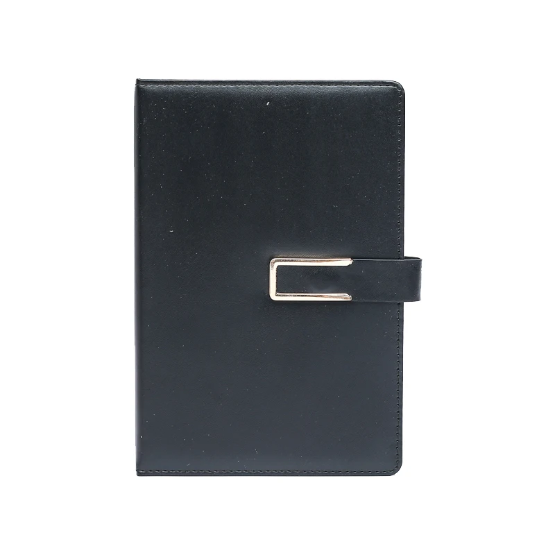 Custom black and white 100 sheet line journal notebook blank