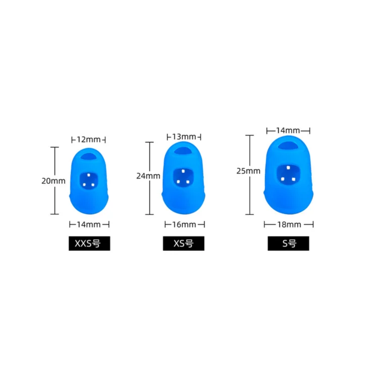 Finger Protector Cover for Guitar Low Price of Brand New Breathable Colorful Silicone Finger Sets 100% Food Grade Silicone