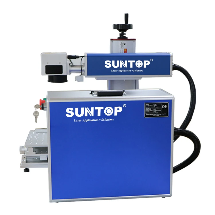 RAYCUS IPG портативный 20 Вт волокно лазерная маркировочная машина для ювелирных изделий