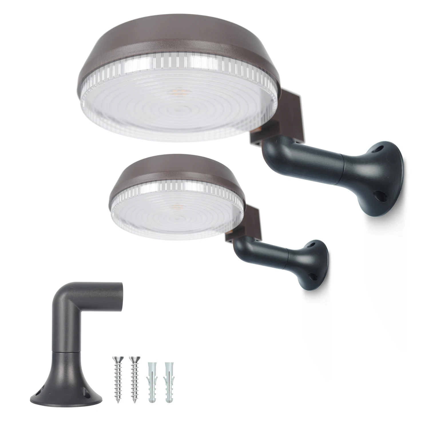 HESHI solar garden lights outdoor lamp wall mounted IP65 led wall light 4W barn light