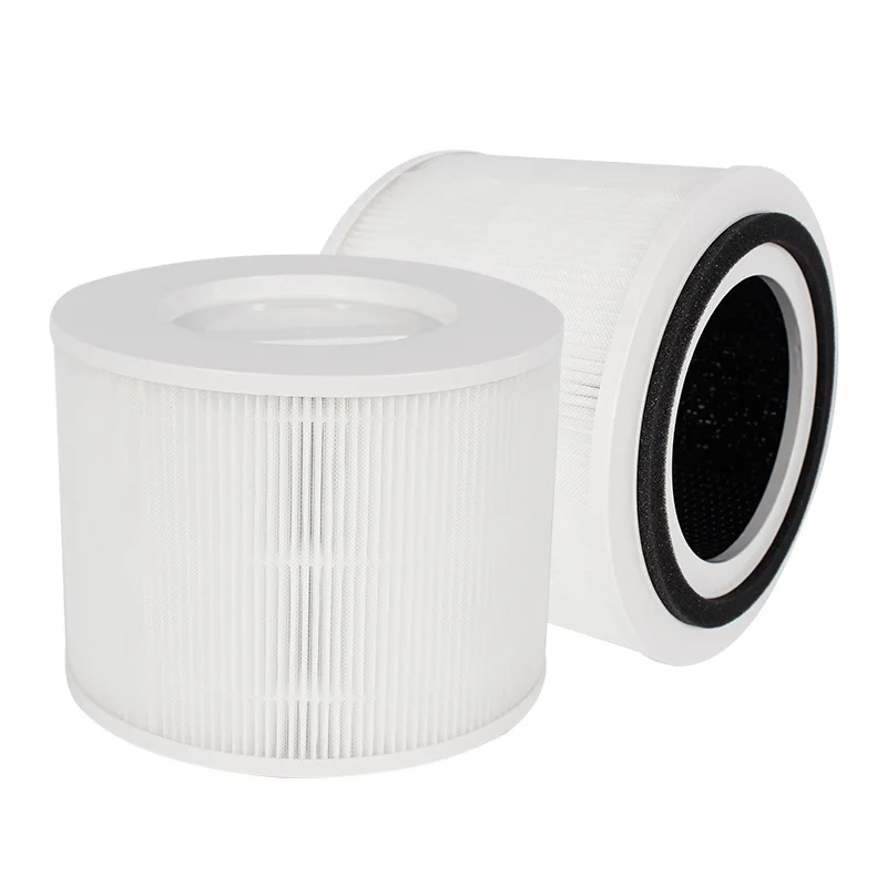 Compatible with Levoit Core 350/Core P350-RF Air Purifier Replacement HEPA Cylindrical cartridge air filter dust