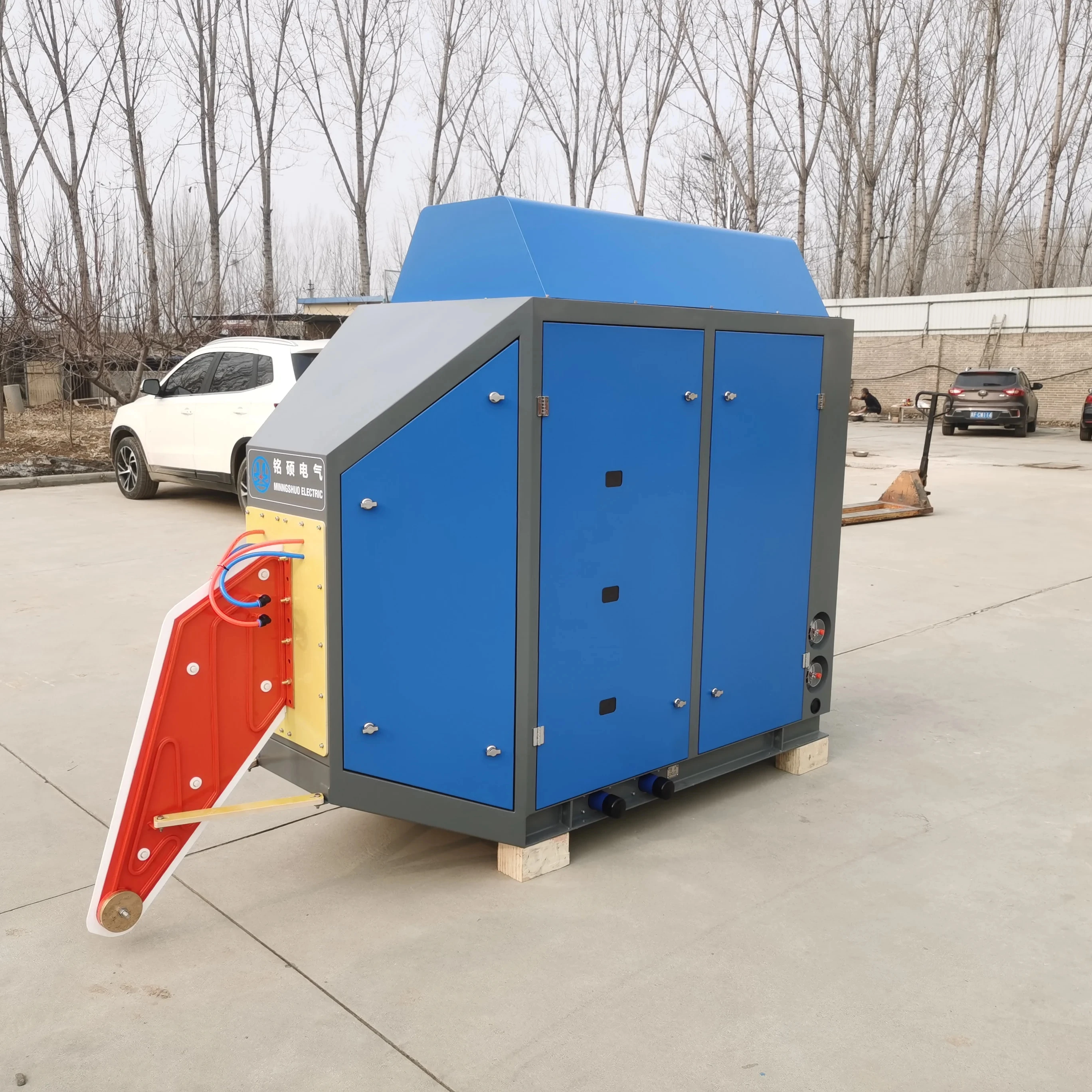 steel tube /pipe solid-state SICMOSFET H.F. welder 300kw steel welded pipe