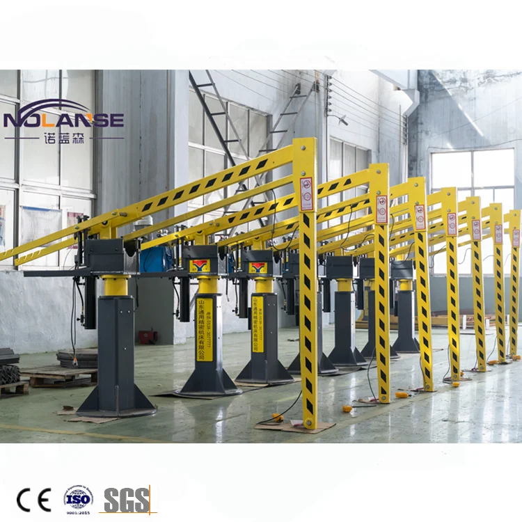 360 Degree Rotating Cantilever Arm Jib Balance Crane 800kgs 1000kgs Lifting Capacity