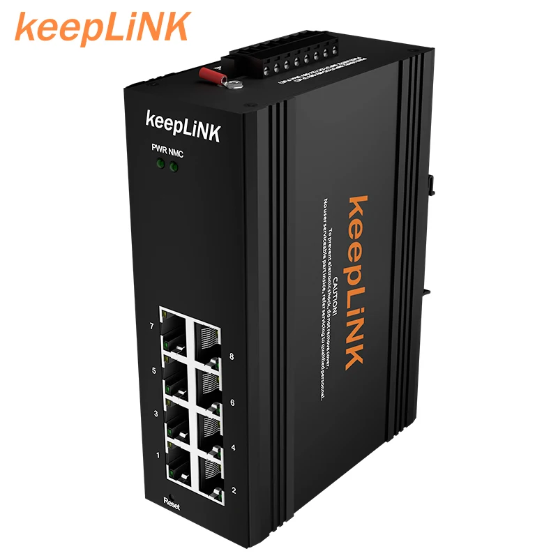 Оптовая продажа, oem коммутатор, 8 портов, быстрый коммутатор 10/100/1000 IP40, неуправляемый гигабитный poe промышленный ethernet коммутатор с CE ROHS FCC