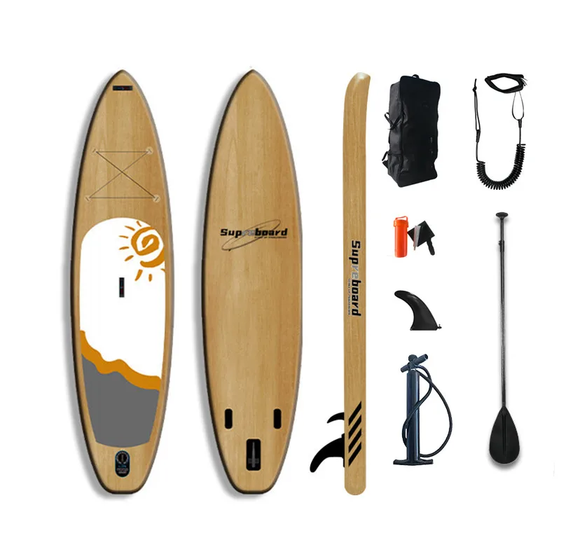 Новинка 2021 года, надувные доски для Sup-серфинга под дерево