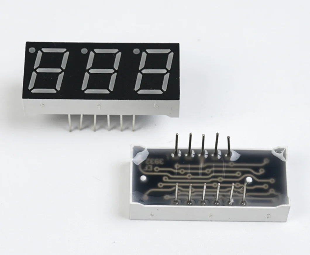 0.28 inch red common anode 3 bit digital tube Nixie tube