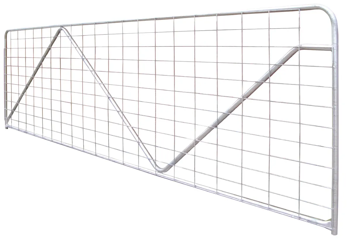 1.8 meters high hot dipped galvanized cattle sheep horse feral animal gate for 5bar N I ETC  farm gates