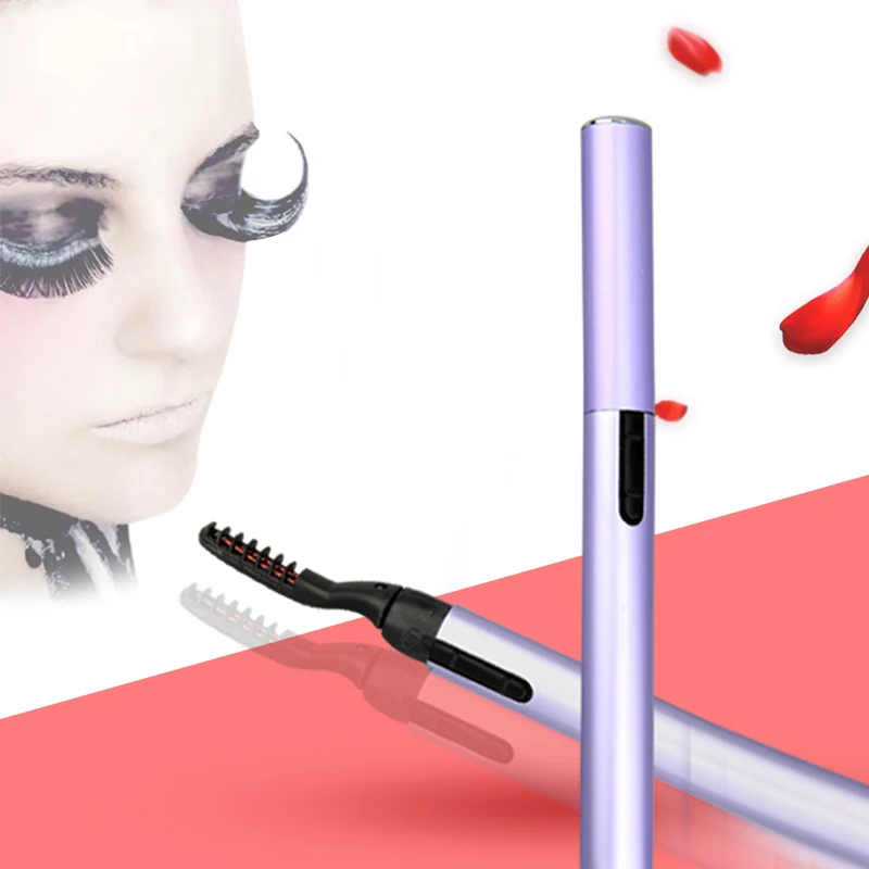 Amazon Hot Sell Mini Electric Heated Makeup Eye Lashes Long Lasting Beauty For Beauty Gift