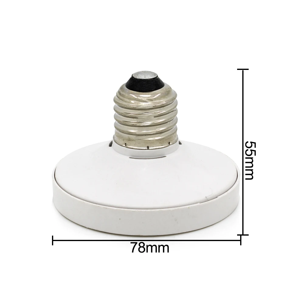 Anti-Fire PBT E27 base convert to GX53 socket lamp holder base