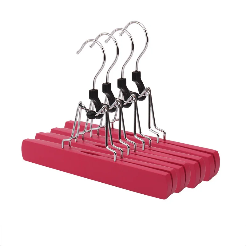 New customized high-end high-quality wooden luxury hair extension wig bag storage hanger