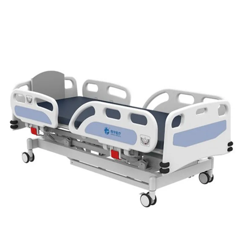 Electric adjustable bed 5 function hospital bed ICU Patient Care Folding Hospital Bed