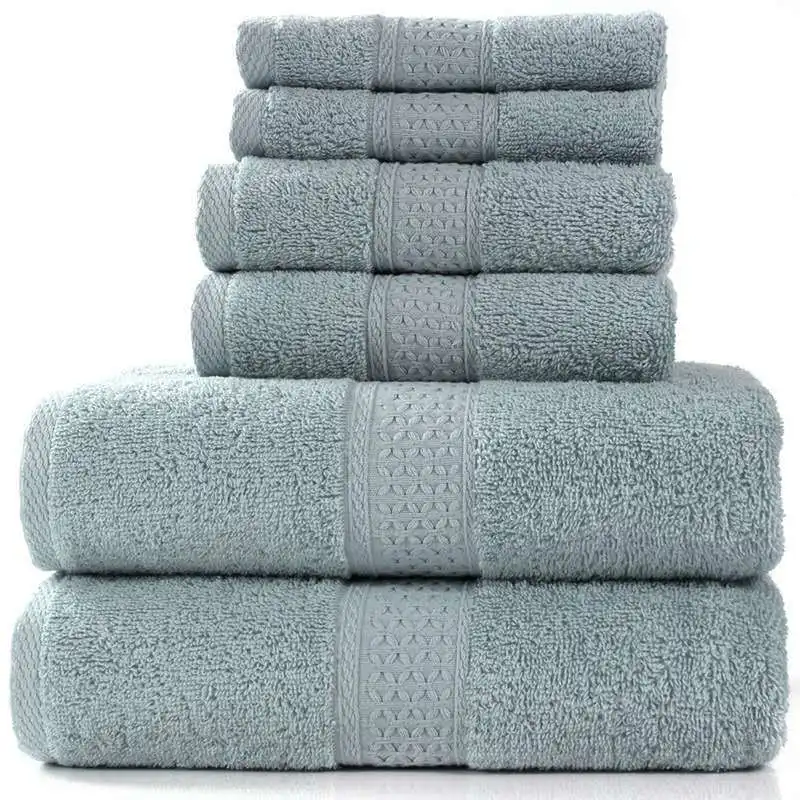 Best Sell Luxury Turkish Bathroom Massage A Set Of  Face Hair Towels 3 Set Packing Trade Towel 100% Cotton