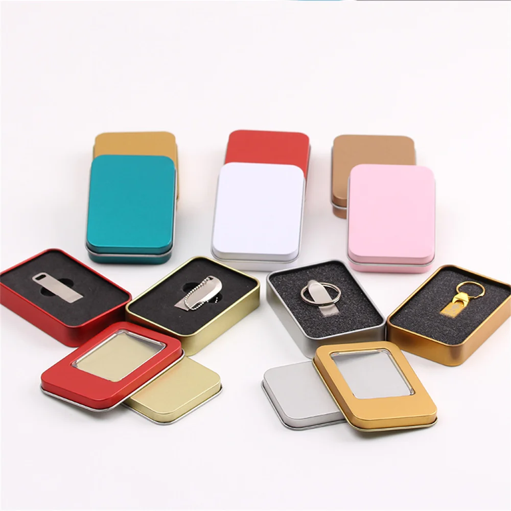 115x85x22mm Silver Metal Rectangular Tin Box Tin Containers Cookie Tins with Lids Holder for Keeping Car Keys, Cookie and More