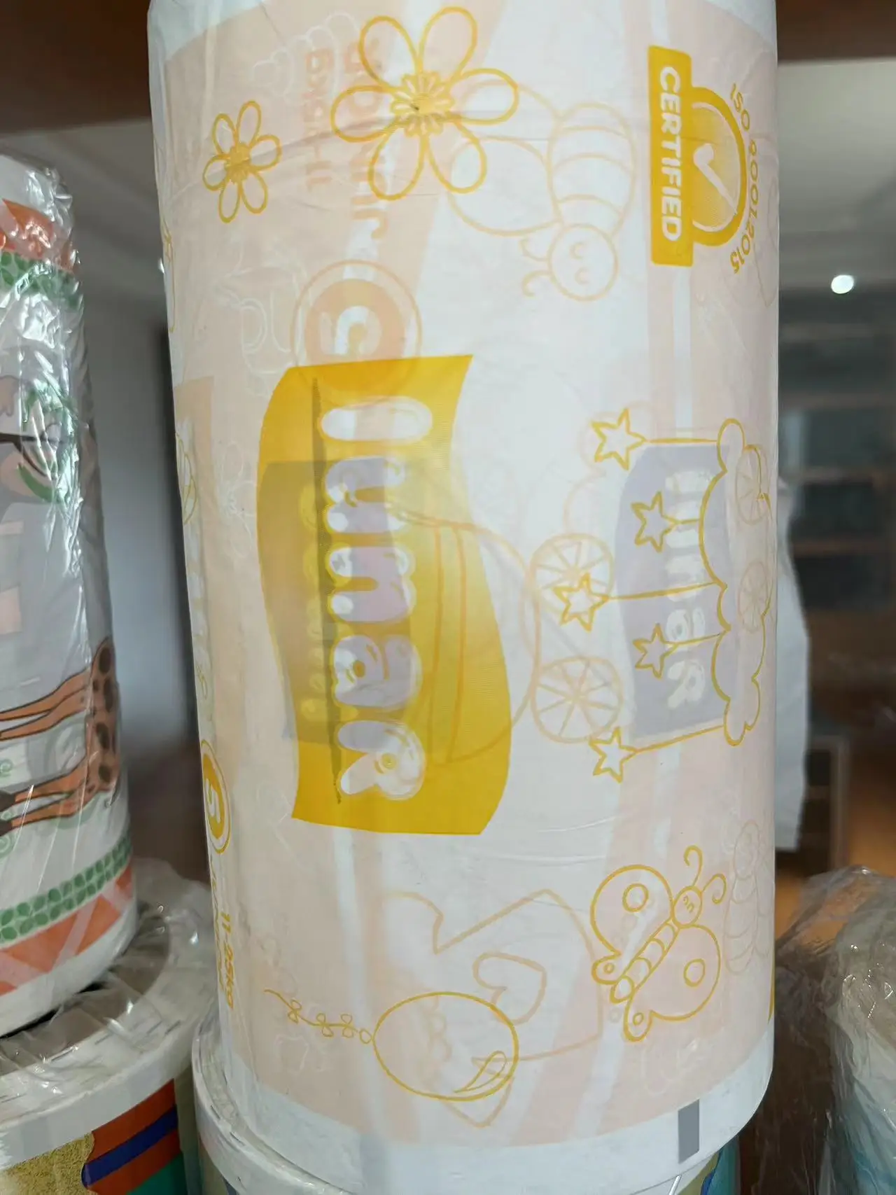 PE Film Applied To Disposable Diaper Backsheet Making Raw Material Polyethylene PE Laminated Film