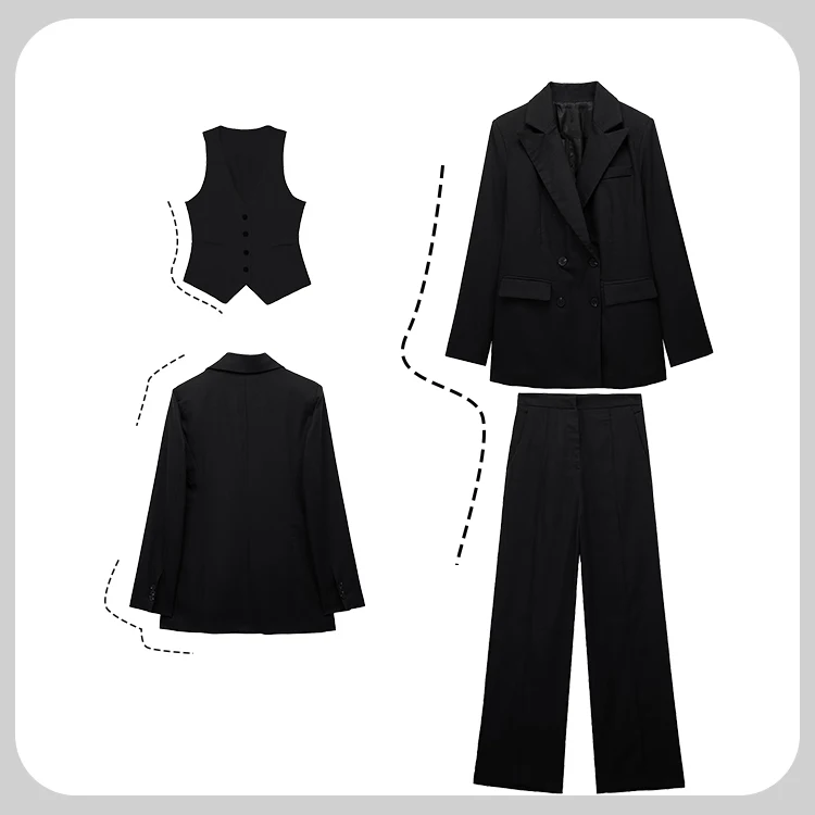 Factory Price Spring Summer Luxury Women Blazer And Pants Set Suit Jackets Ladies Office Wear Business Casual Suit