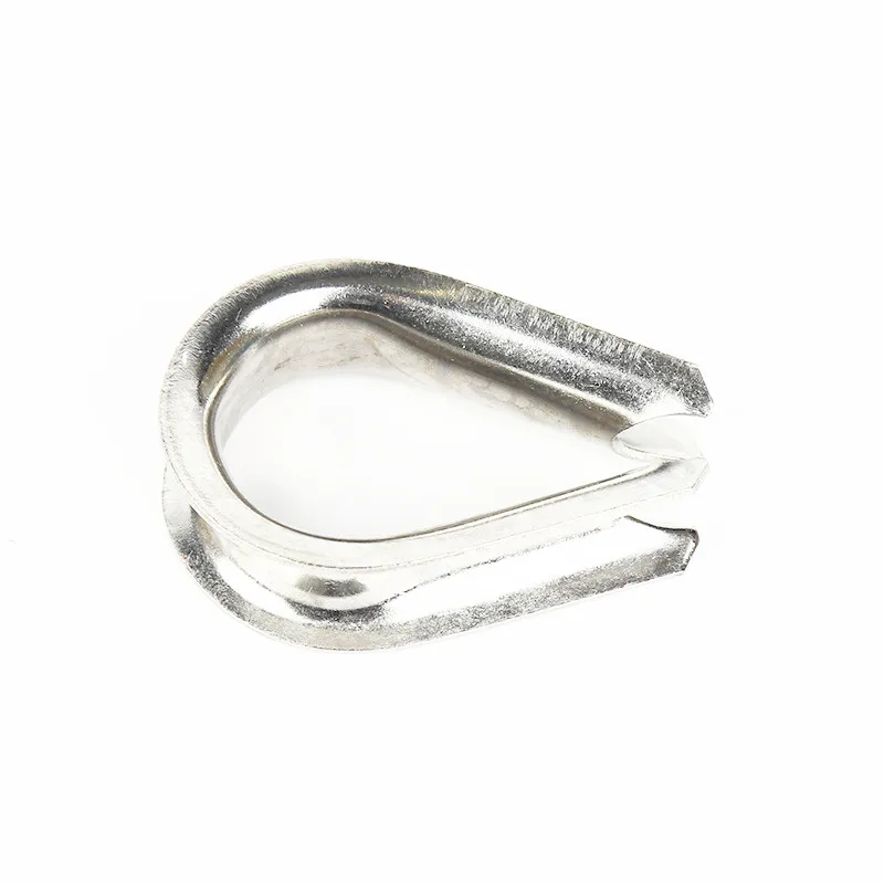 Factory Standard Duty Wire Rope Thimble Stainless Steel Thimbles for