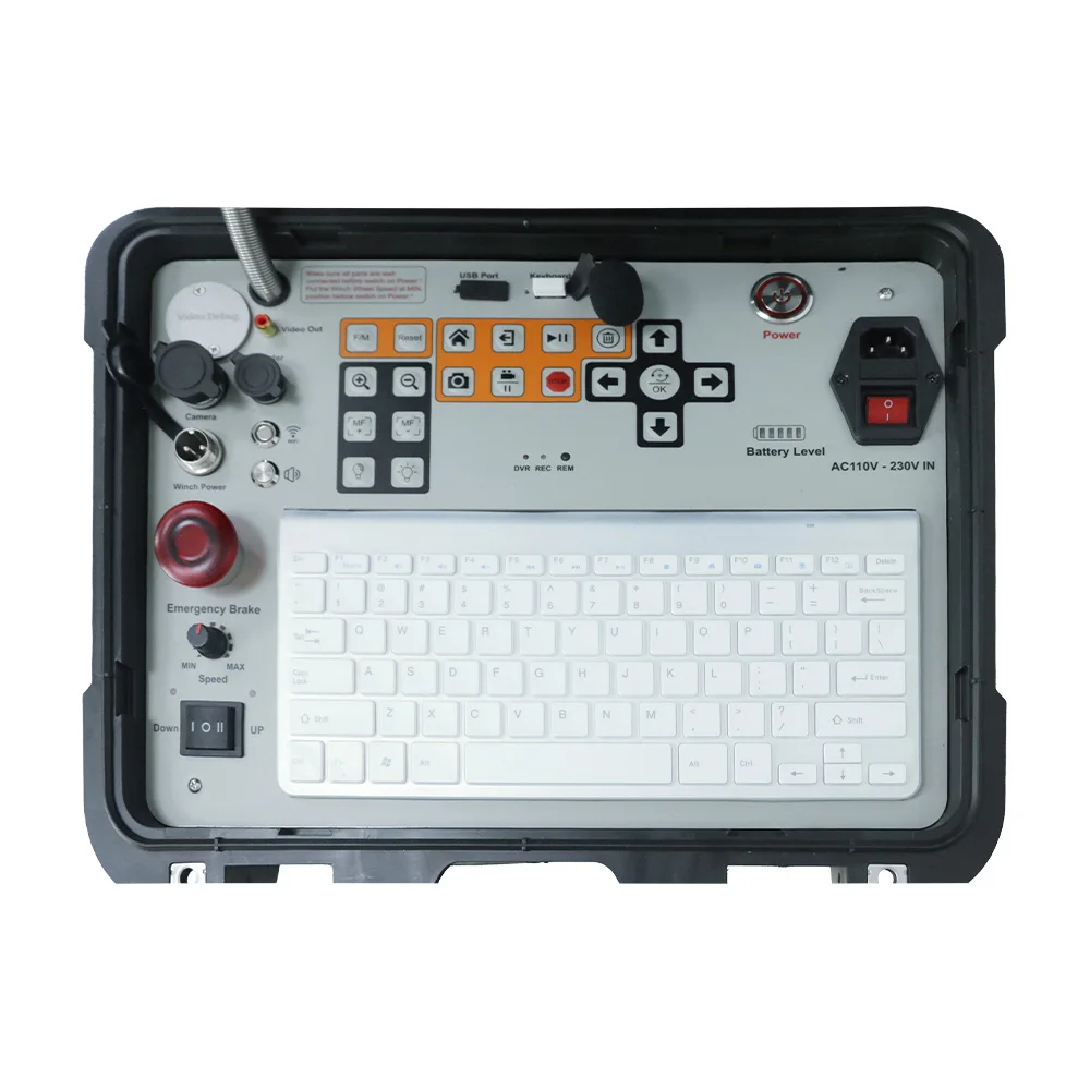 200m 300m  Borehole plumbing Inspection Camera System Deep well inspection camera borehole video camera system