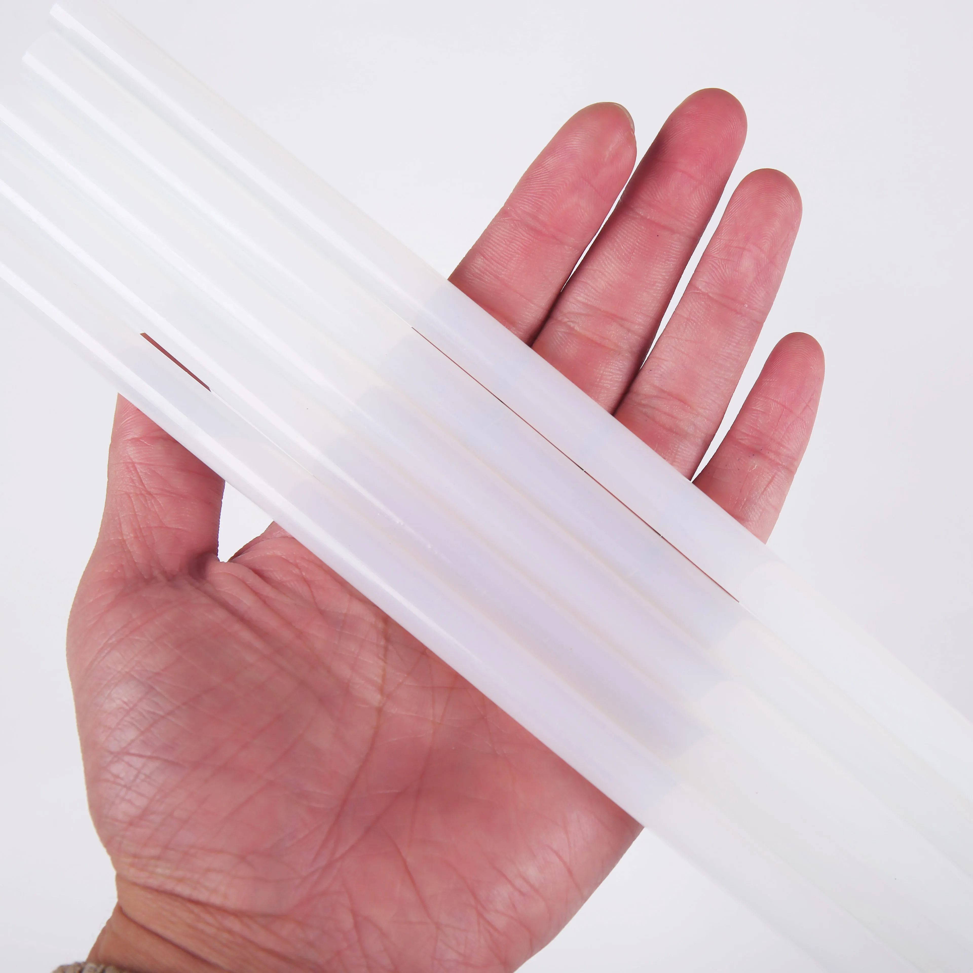 Factory wholesale nice quality translucent 11*300mm hot melt glue sticks
