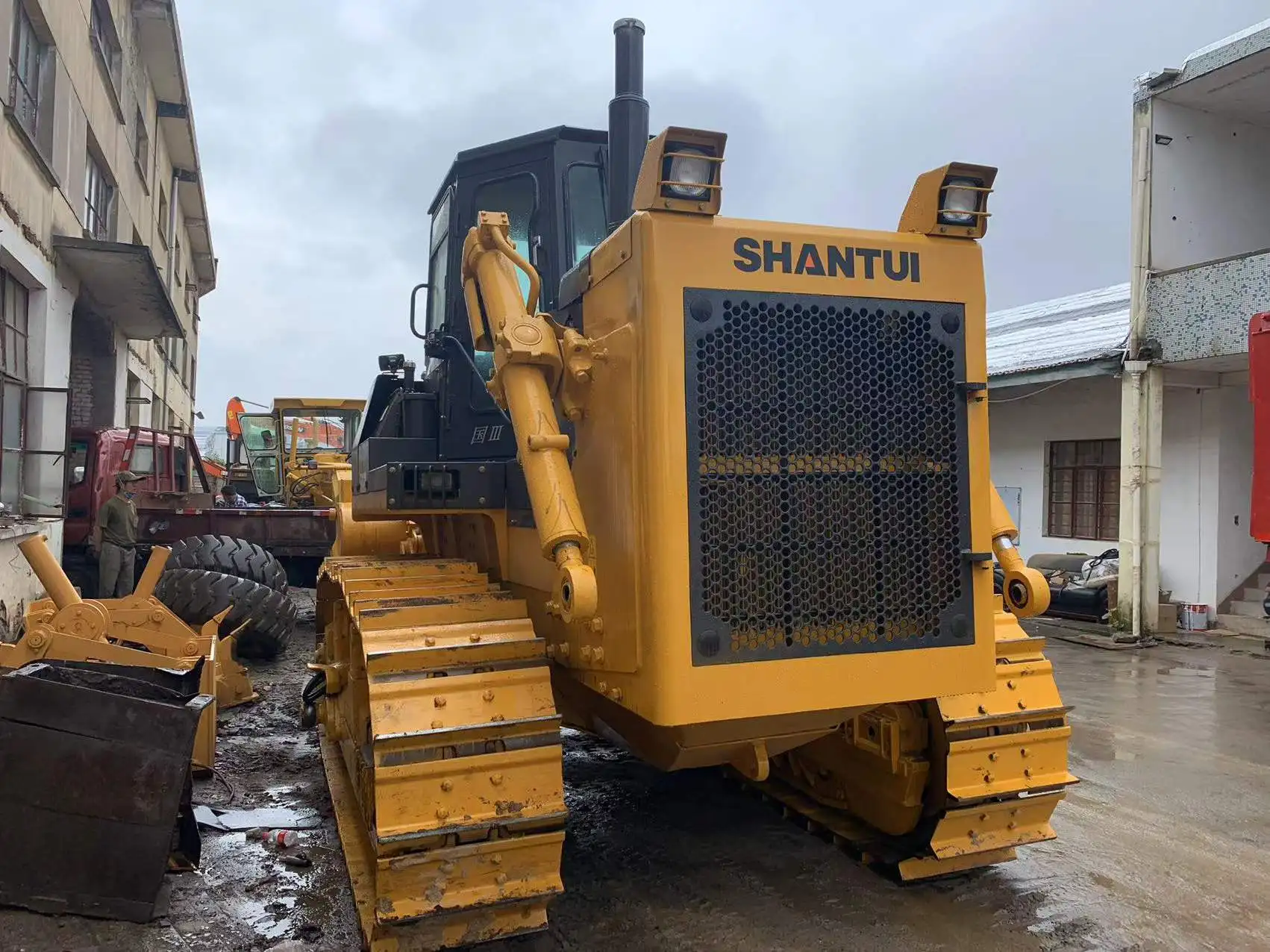 Second Hand Heavy Bulldozer Shantui Sd22 In Good Conditions For Sale Cat D7r