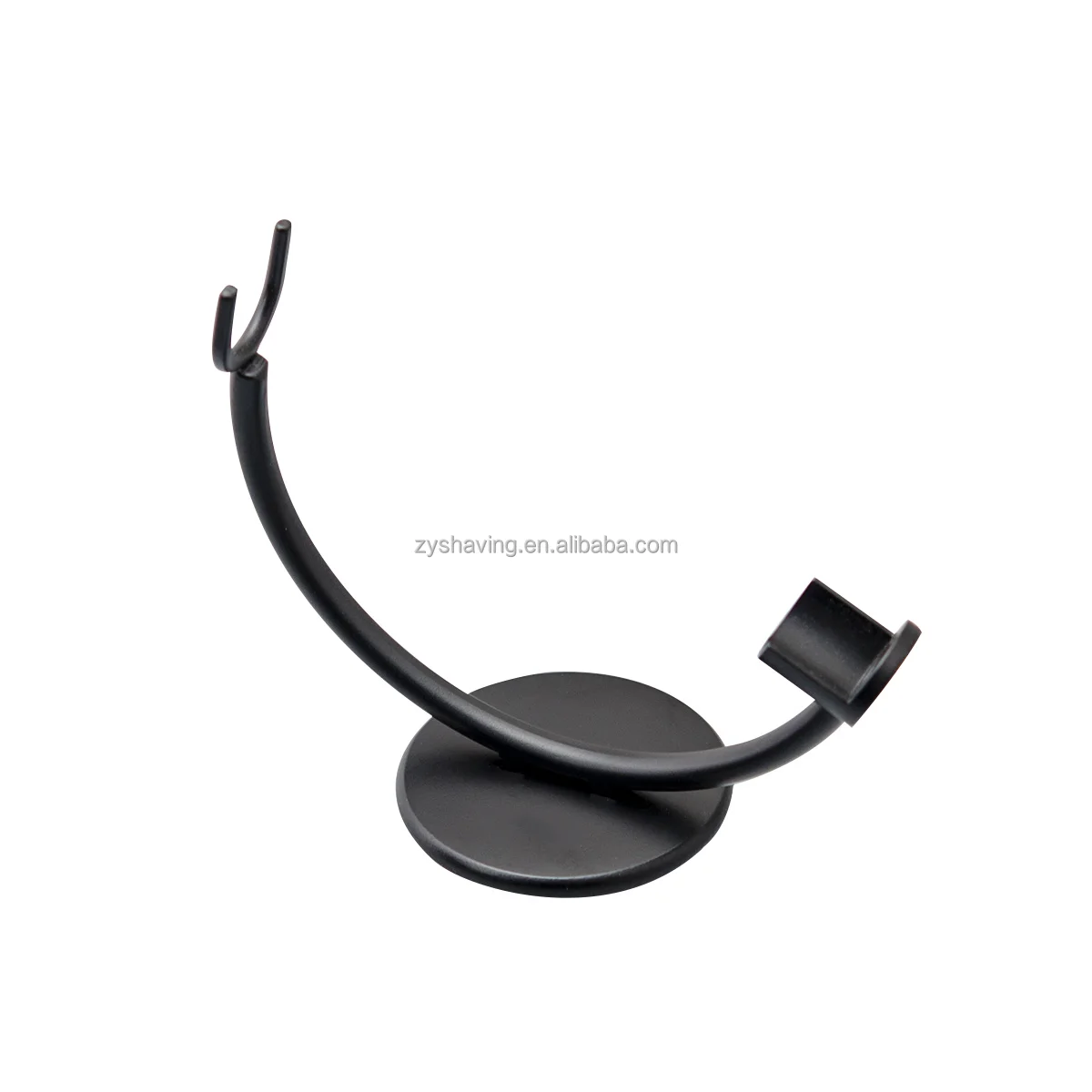 ZY Black Razor Stand Holder For Straight Razor Stand Cut Throat Knife Holder Single Blade Razor Holder Double Edage Razor