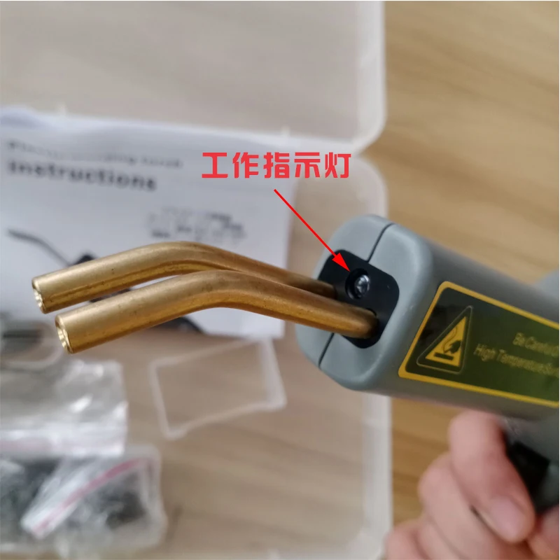 Grey color 50w Plastic Welding gun lastic Repairing Machine Car Bumper Repair Hot Stapler Kit
