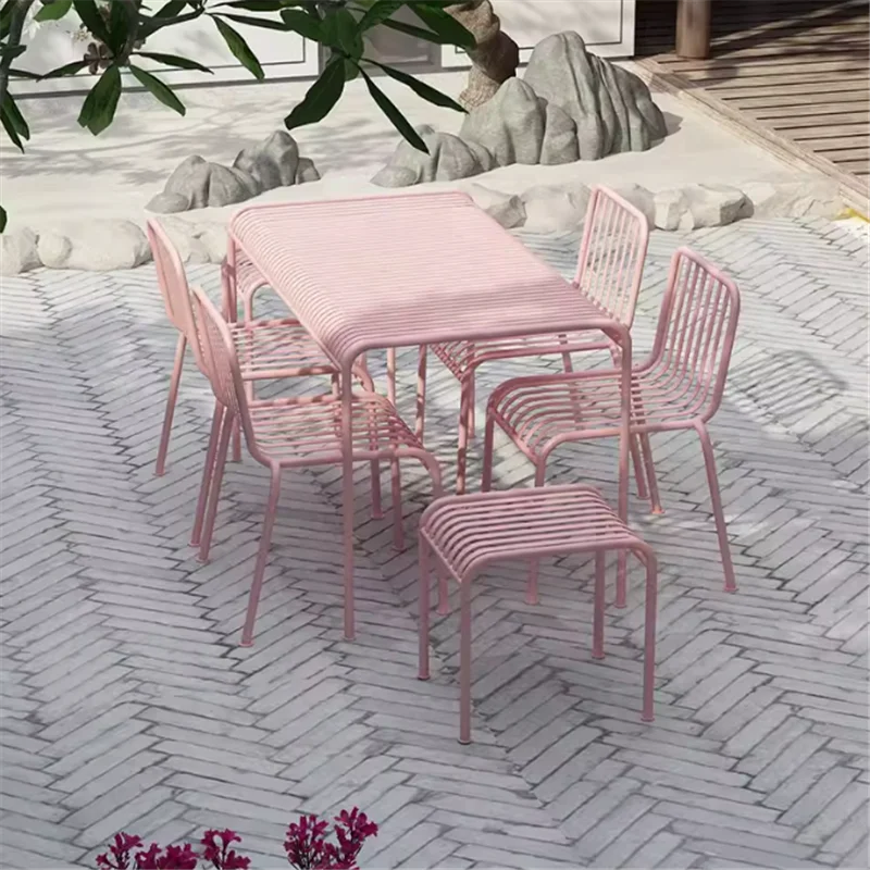 PRONEO Outdoor furniture china balcony courtyard leisure outdoor chair table garden set combination