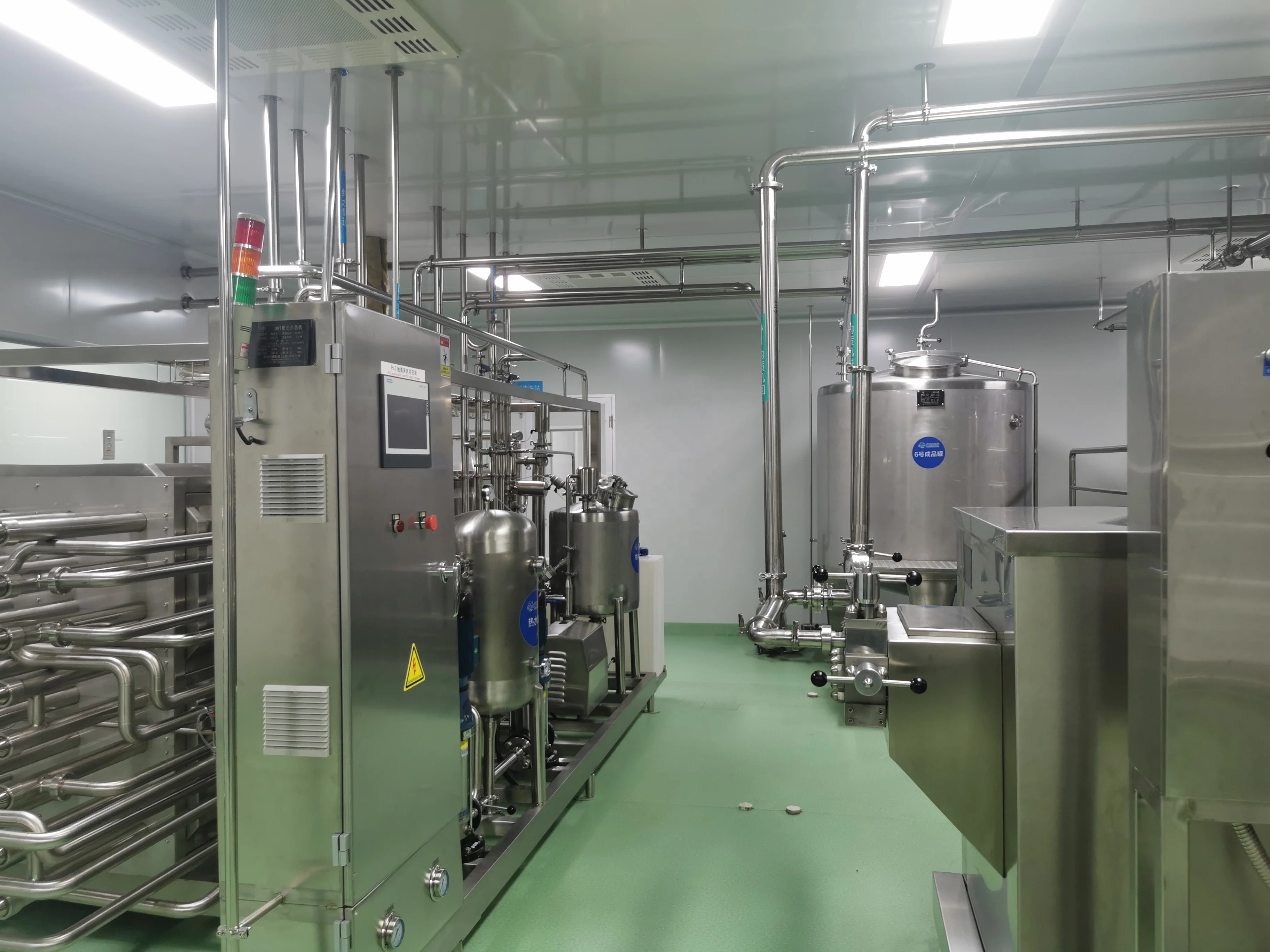 Complete Uht Milk Production Line Pasteurized Yogurt Milk Production Line