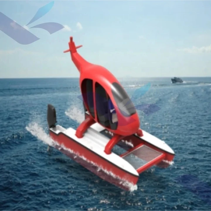 Новый 2023 7 2 м Водный вертолет яхта катамаран сделано в Китае лодка для продажи