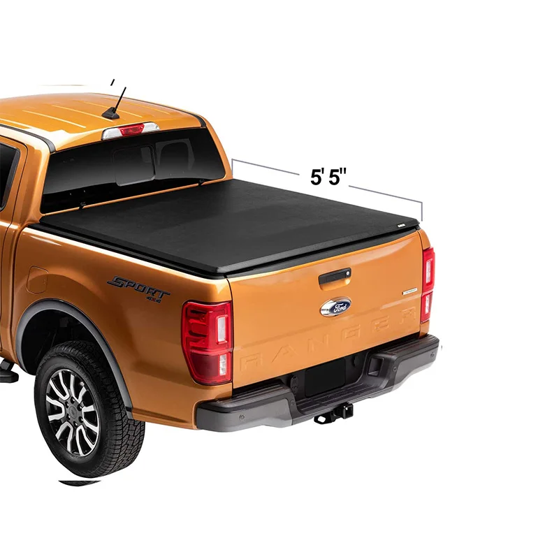 Мягкий трехстворчатый чехол для 2020 Ford f150 5.5ft Nissan titan