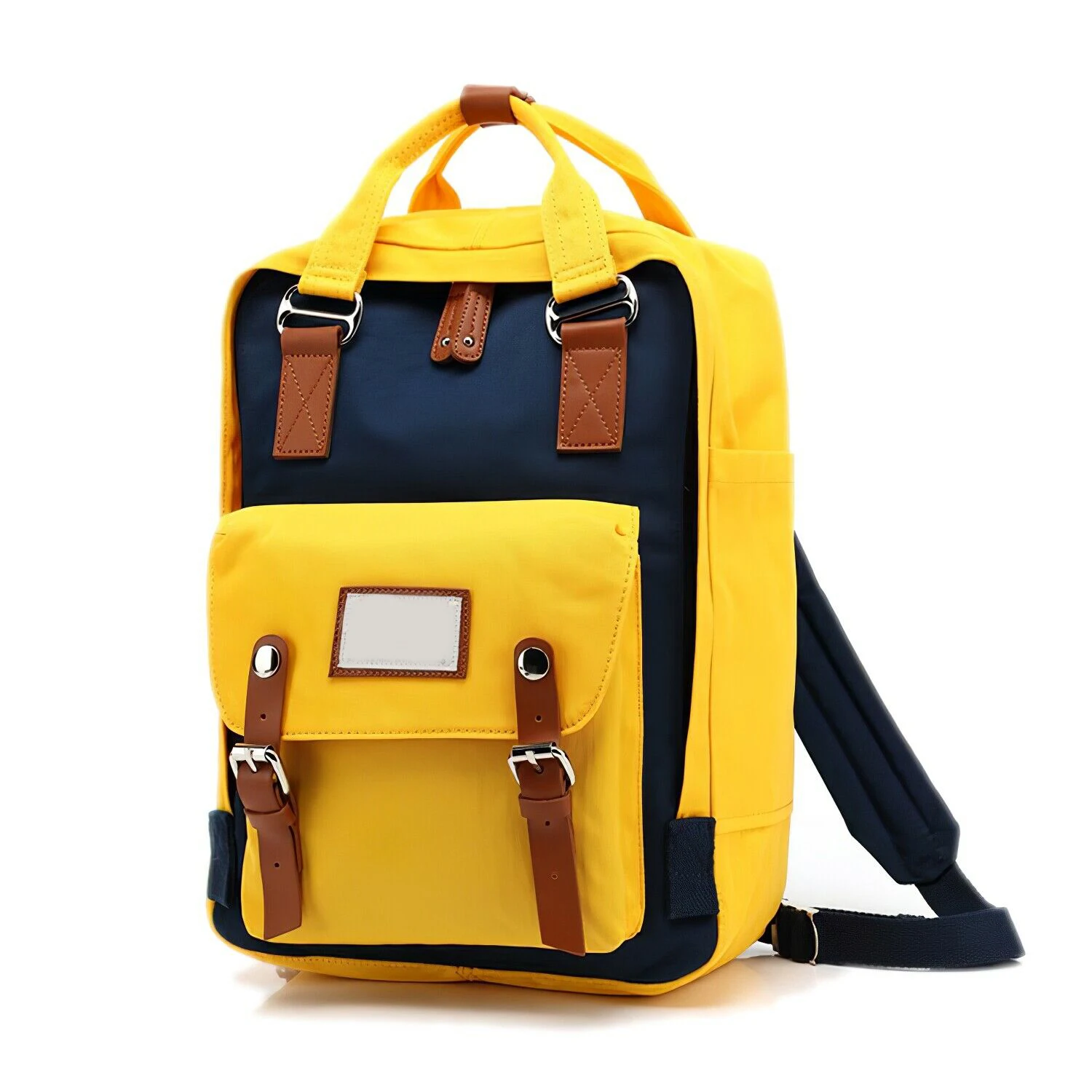 
College School Bag Outdoor Travel Bagpack Colorful Canvas Daypack 