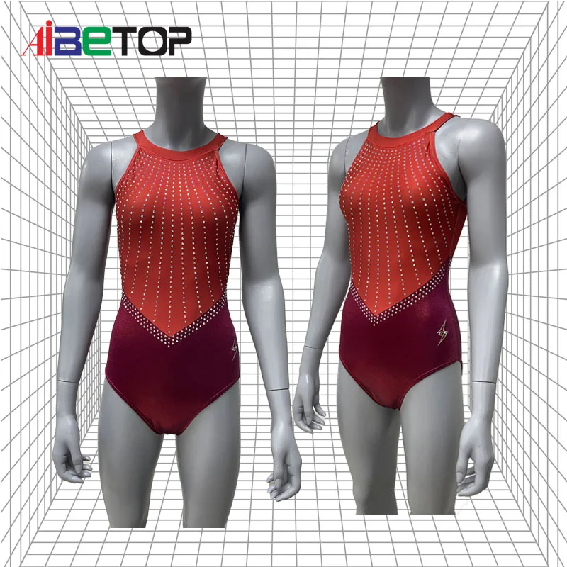 Customized Logo Women Bodysuits Comfortable  Training Yoga Gymnastics Dance Leotard colorful Dancing uniform