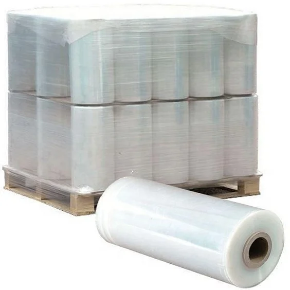 High Quality Hand PE LDPE Plastic Sticky Protect Stretch Film Transparent PE Protective Wrapping Film Manufacturer For Packing