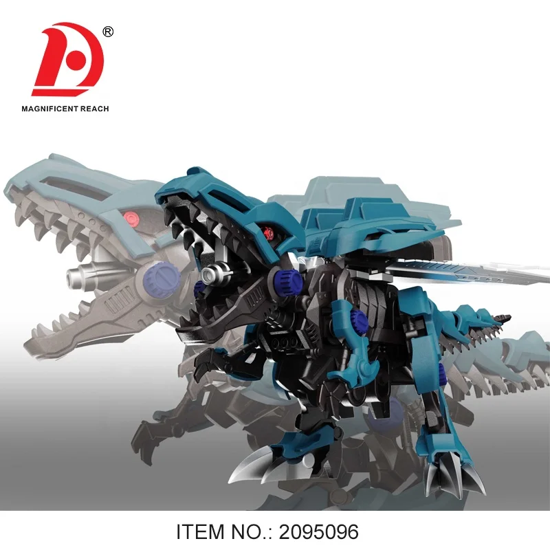 HUADA Cheap Kids Creative Plastic Electric B/O Battery Operated Assembled DIY Dinosaur Toys