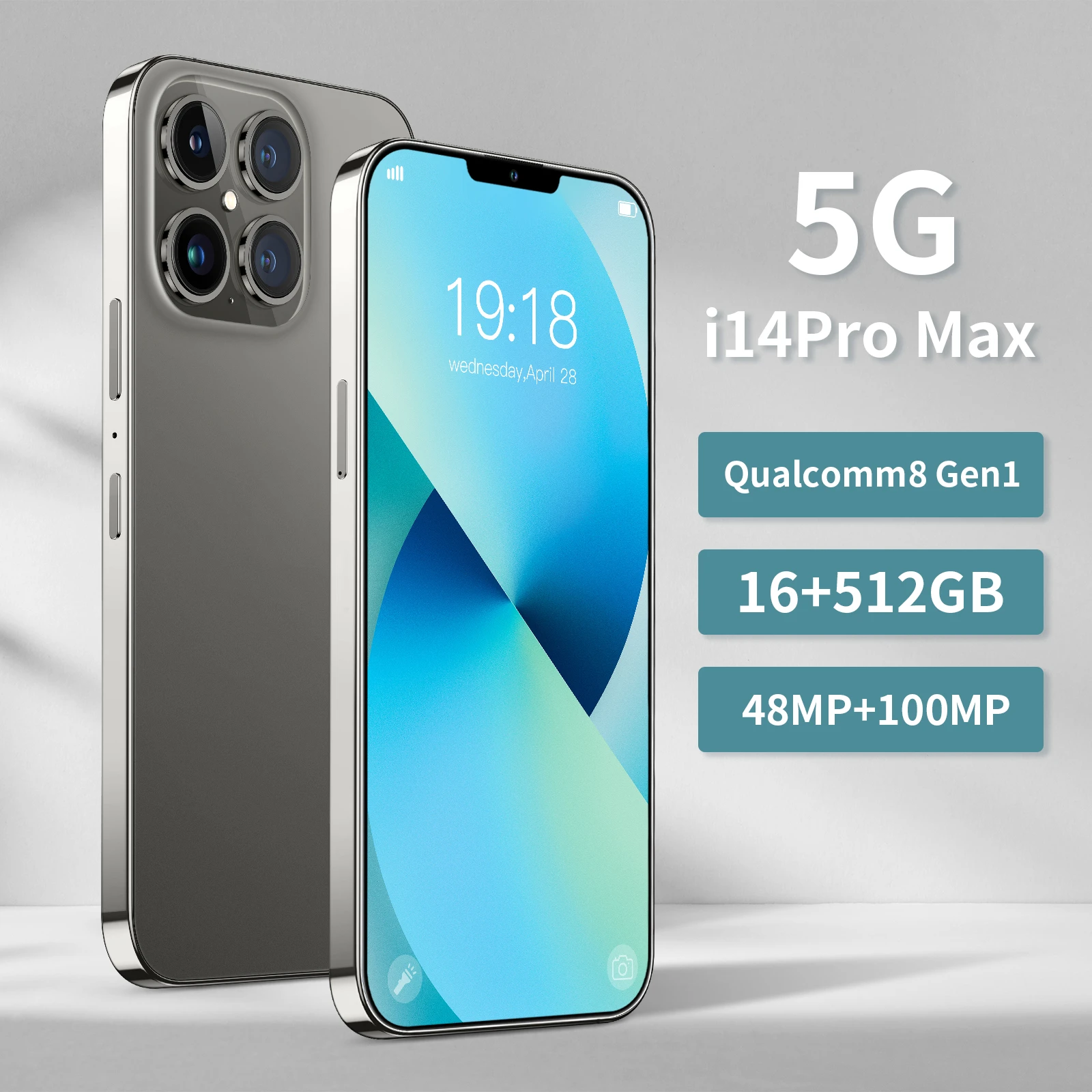 Fast delivery 7inch techno i14 max pro 48mp ipsy subscription imfinz endnote x9 20 hot sale 4g 5g cellphone mobile phone