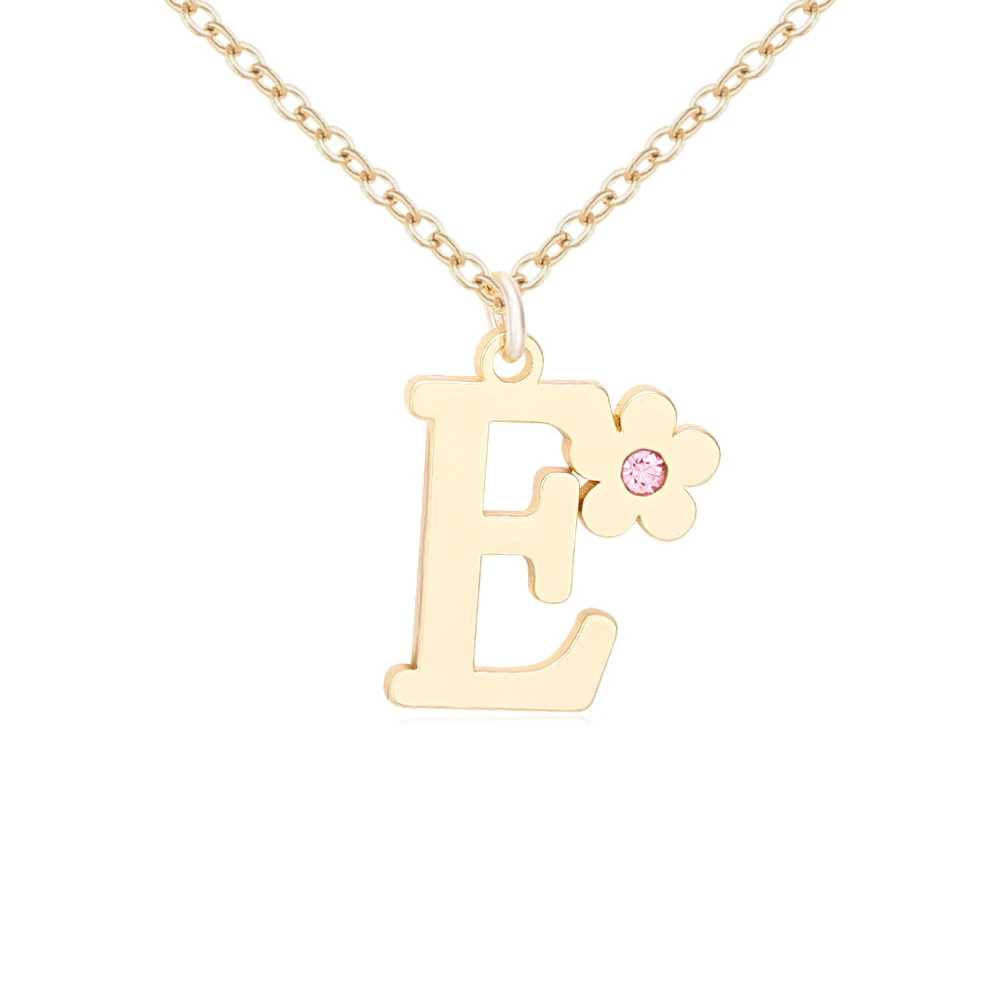 Personalized Initial Letter Necklace Custom Letter Necklace