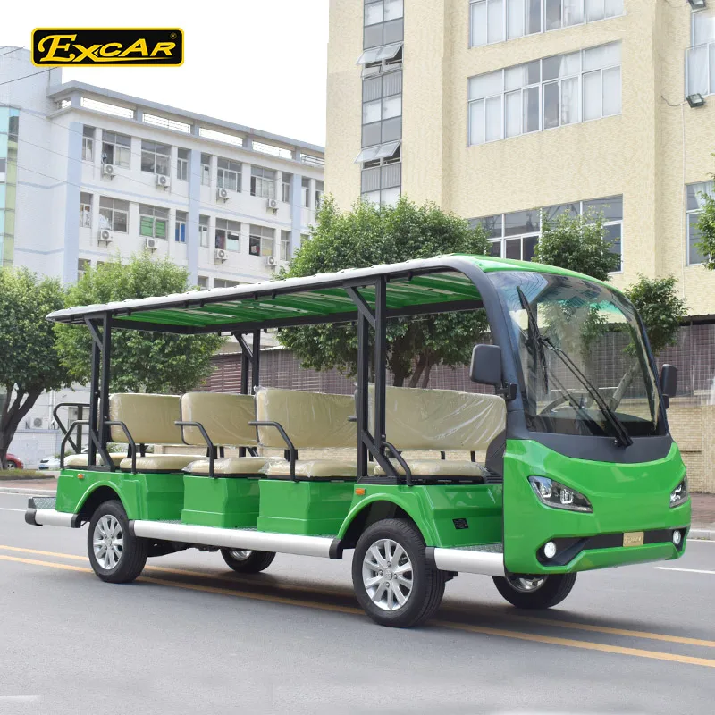 14 экскурсионный автомобиль гольф прицепа