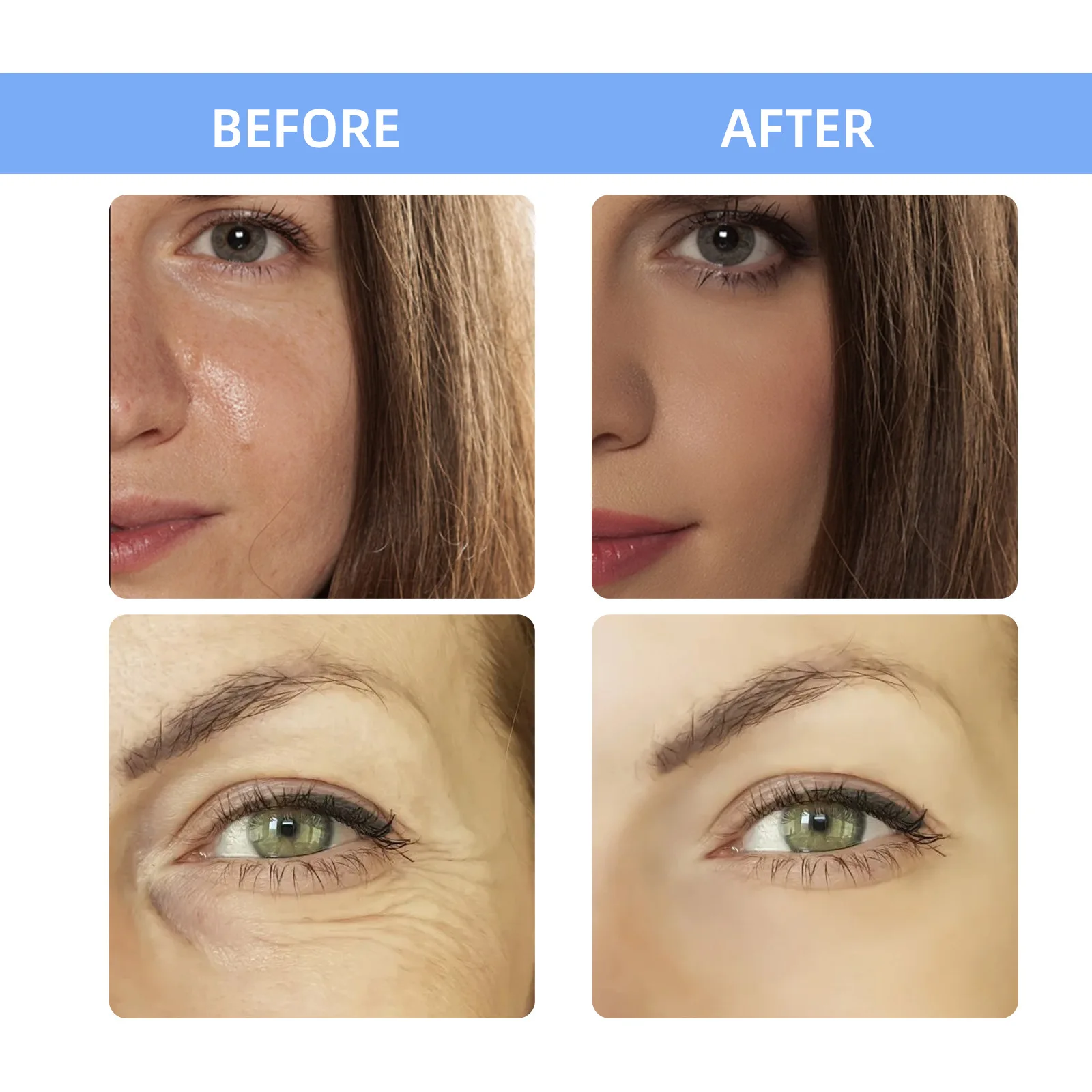 20% Vitamin C Hyaluronic Acid Starfish Skin Repair Hydrating Anti Aging Ampoule Serum Moisturizing Face Serum