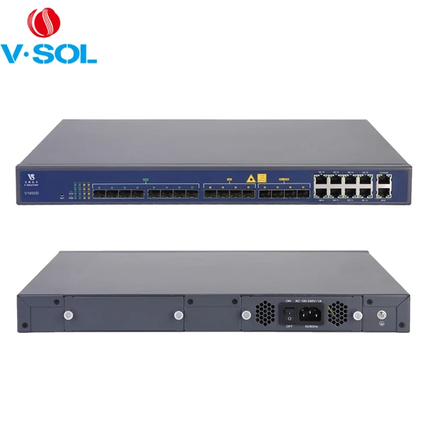 8PON EPON OLT поддержка L3 функции коммутации чистые nms/web/CLI управления